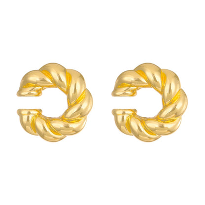 Chunky Hoop Earrings – Gold & Silver Statement Earrings