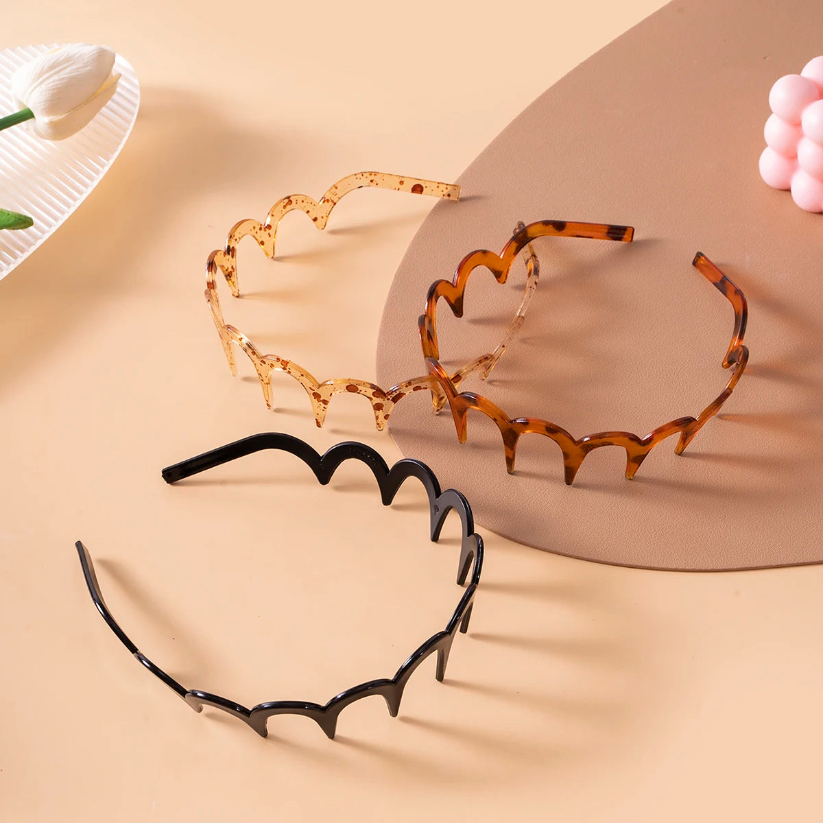 Wave Metal Headband – Vintage Zigzag Hair Hoop for Women Trendy Hair Accessory