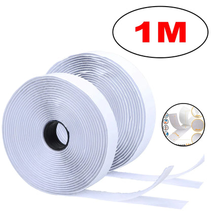 Heavy Duty Hook and Loop Tape – Self Adhesive Fastener Strip for Home & Office