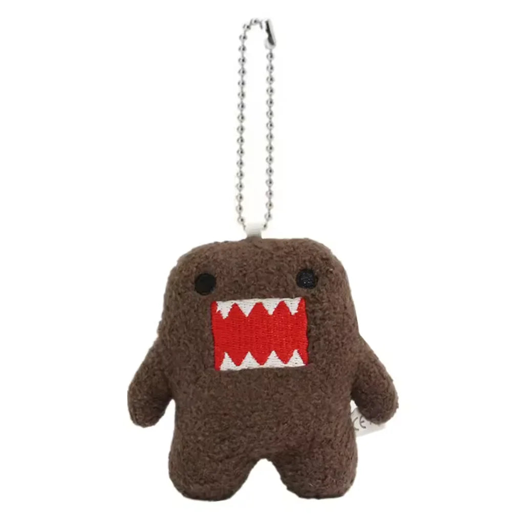Cute Monster Plush Keychain – Kawaii Cartoon Bag Charm Keyring