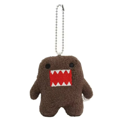 Cute Monster Plush Keychain – Kawaii Cartoon Bag Charm Keyring