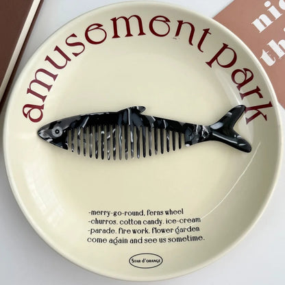 Cute Animal & Fruit Hair Comb Collection – Kawaii Acetate Detangling Comb for Women, Kids & Aesthetic Accessories