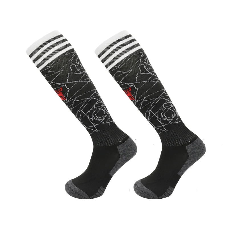 Knee High Soccer Socks – Compression Athletic Football Sports Socks