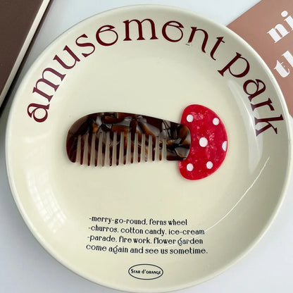 Cute Animal & Fruit Hair Comb Collection – Kawaii Acetate Detangling Comb for Women, Kids & Aesthetic Accessories