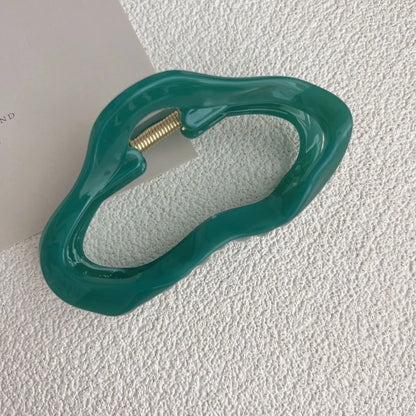 Abstract Acrylic Hair Claw Clips – Minimalist Hollow Jaw Clips for Women Trendy Hair Accessories