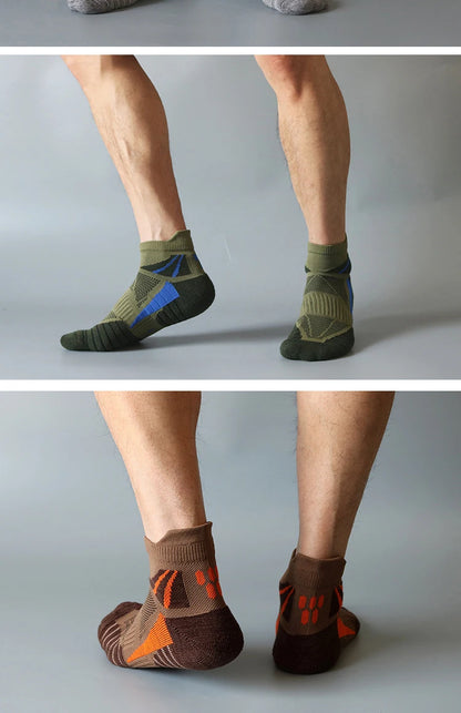 Performance Running Ankle Socks – Breathable Athletic Sports Socks