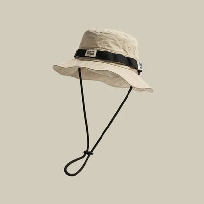 Wide Brim Outdoor Bucket Hat – UV Protection Fishing & Hiking Sun Hat
