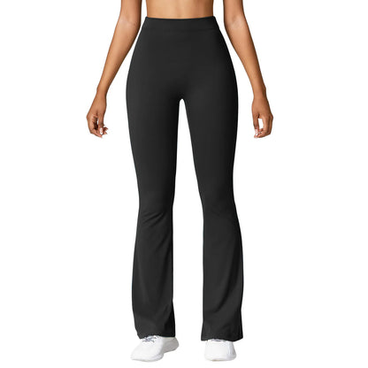 Women’s Scrunch Flare Yoga Pants – High Waisted Bootcut Leggings Butt Lift Fitness & Lounge Pants