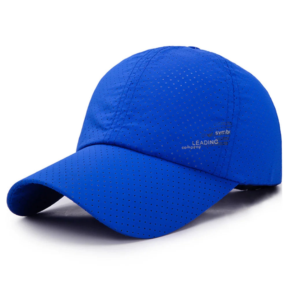 Breathable Quick Dry Baseball Cap – Lightweight Sports Running Hat