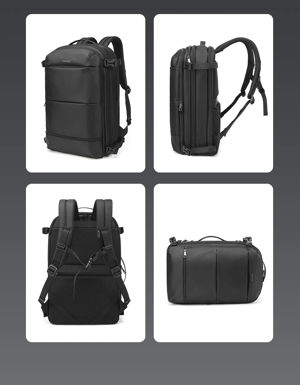 TIGERNU Large Capacity Travel Backpack – Airline Approved Laptop Bag