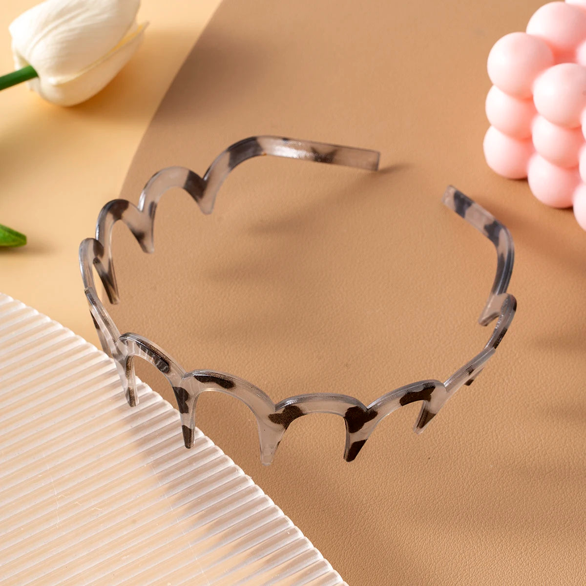 Wave Metal Headband – Vintage Zigzag Hair Hoop for Women Trendy Hair Accessory