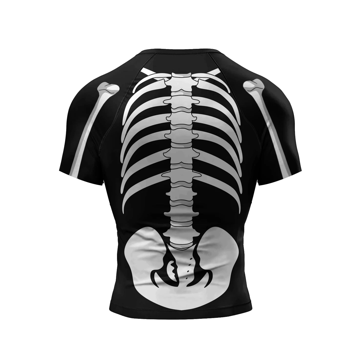 Pink BJJ Rash Guard Men Short Sleeve Jiu Jitsu Compression Training Shirt