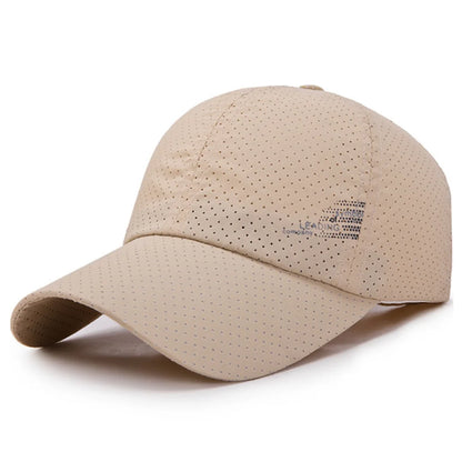 Breathable Quick Dry Baseball Cap – Lightweight Sports Running Hat