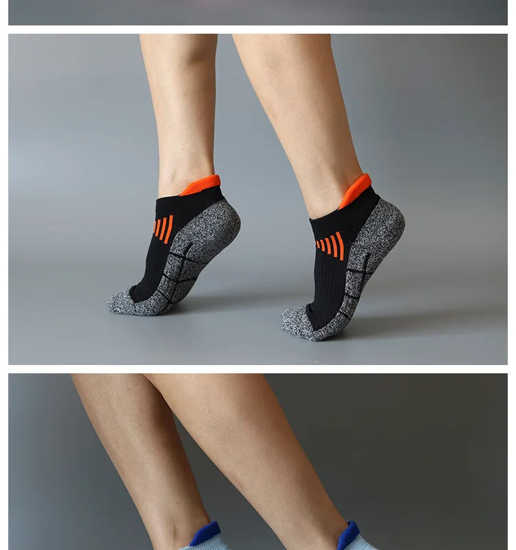 Performance Running Ankle Socks – Breathable Athletic Sports Socks