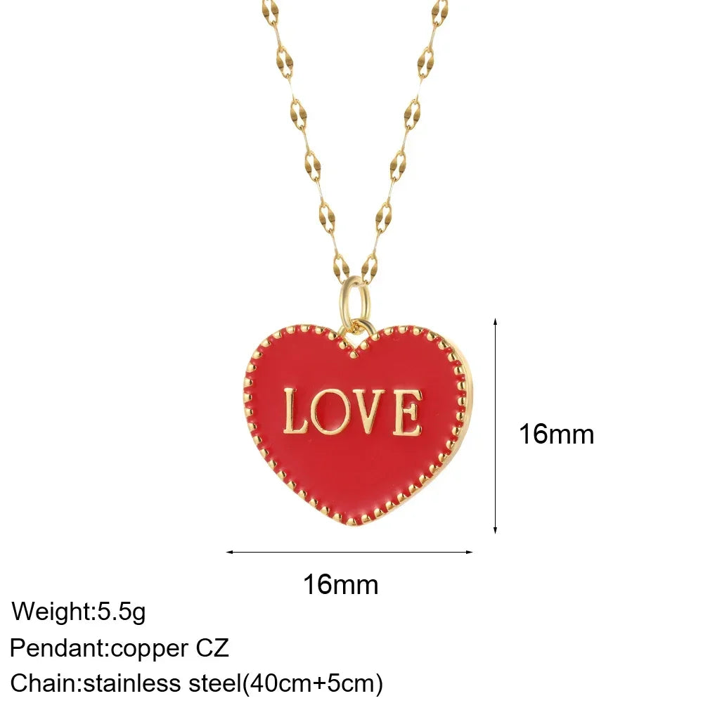 Gold Charm Pendant Necklace Collection – Celestial Eye Heart Sun Moon Layered Necklaces for Women