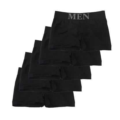 Men’s Boxer Briefs 5 Pack – Soft Breathable Stretch Underwear for Everyday Comfort