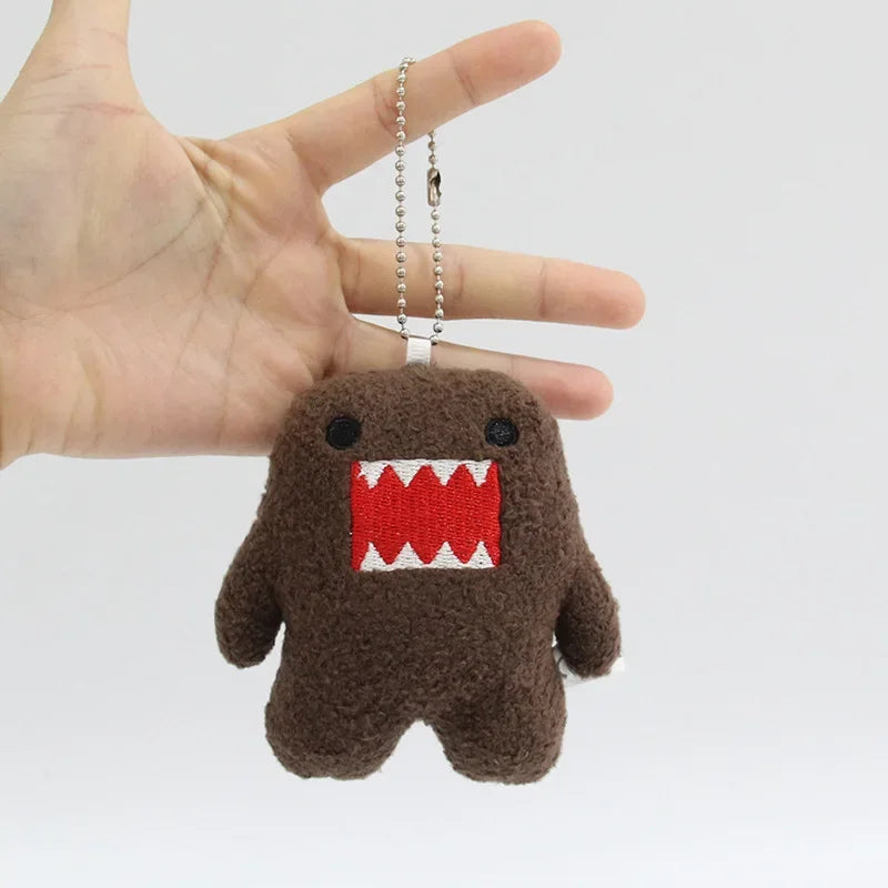 Cute Monster Plush Keychain – Kawaii Cartoon Bag Charm Keyring
