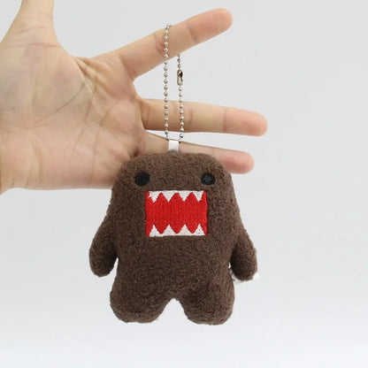 Cute Monster Plush Keychain – Kawaii Cartoon Bag Charm Keyring