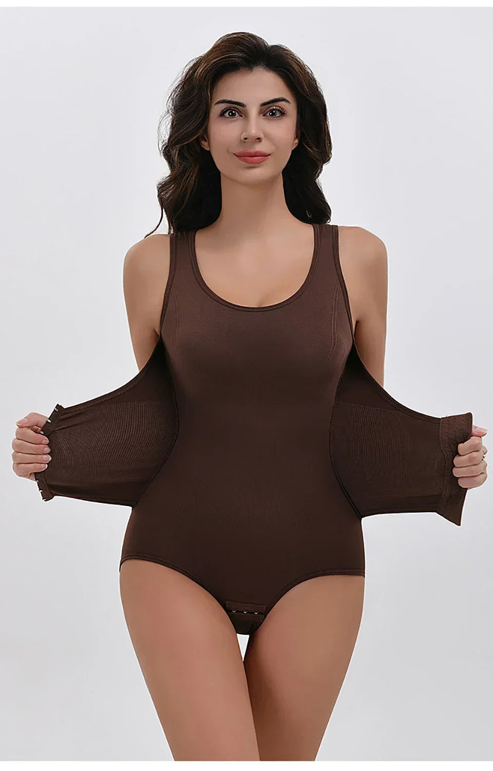 2026 New Bodysuit Shapewear with Zipper Belt Women Tummy Control Fajas Body Shaper Waist Trainer Slimming Cincher Corset Tops