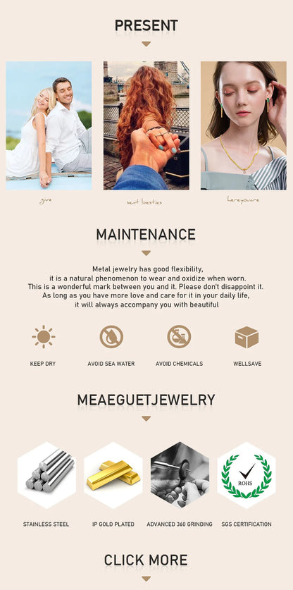 Dainty Gold Heart Necklace – Minimalist Tiny Heart Chain Necklace for Women