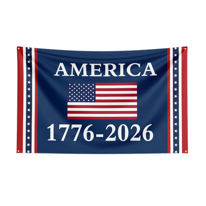 America 250th Anniversary Flag – 1776–2026 Patriotic Banner