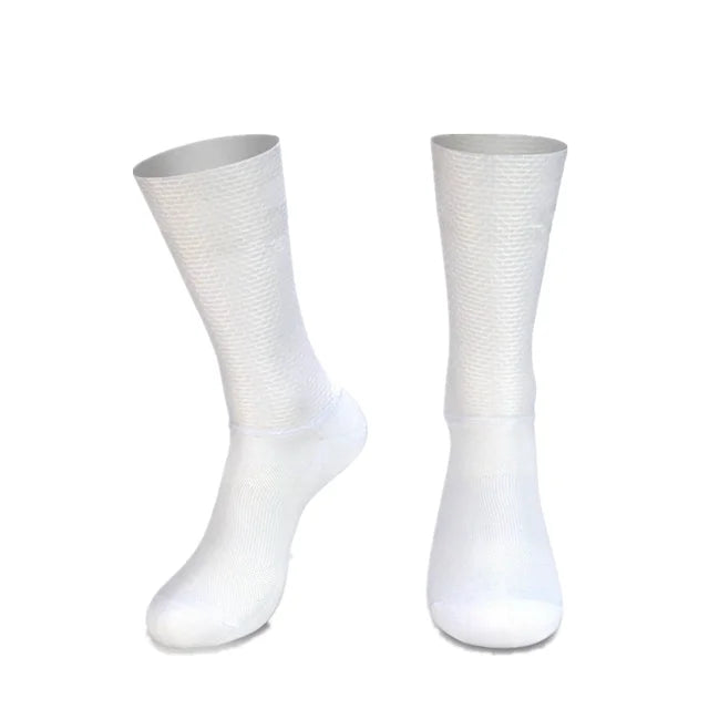 Breathable Mesh Cycling Socks – Lightweight Athletic Crew Sports Socks