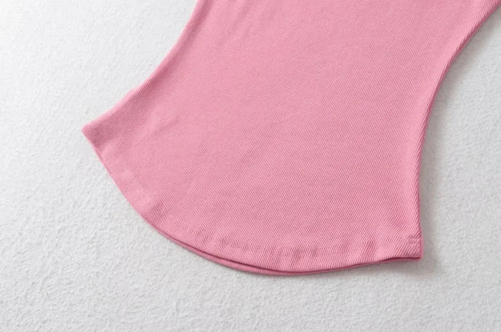 Women’s Sleeveless Turtleneck Top – Slim Fit Solid Basic Tee