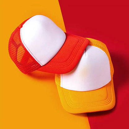 Blank Trucker Hat – Adjustable Mesh Baseball Cap for Men & Women