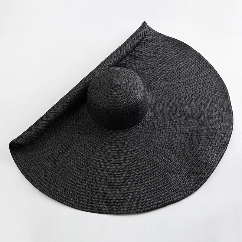 Women’s Extra Wide Brim Floppy Sun Hat – Oversized Beach Hat