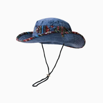 Wide Brim Outdoor Bucket Hat – UV Protection Fishing & Hiking Sun Hat