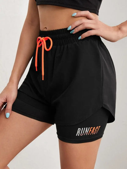 Women’s Quick Dry Running Shorts – Lightweight High Waisted Workout Shorts for Gym, Yoga & Fitness