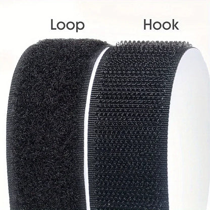 Heavy Duty Hook and Loop Tape – Self Adhesive Fastener Strip for Home & Office