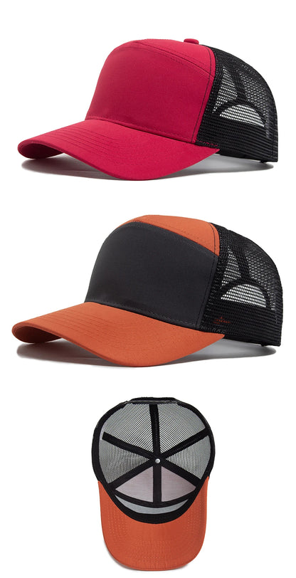 Classic Trucker Hat – Breathable Mesh Baseball Cap for Men & Women