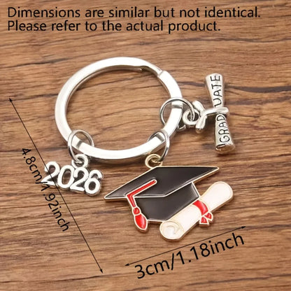 2026 Graduation Keychain Party Favors – 20 Sets with Gift Bags & Thank You Tags