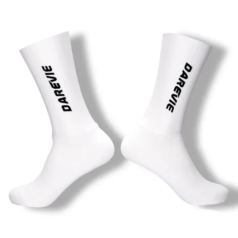 Cycling Compression Socks – Breathable Athletic Crew Socks for Running & Sports