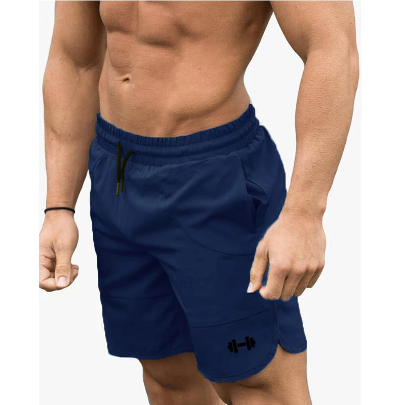 Men’s Gym Workout Shorts – Quick Dry Athletic Running Shorts with Drawstring Fitness Sportswear