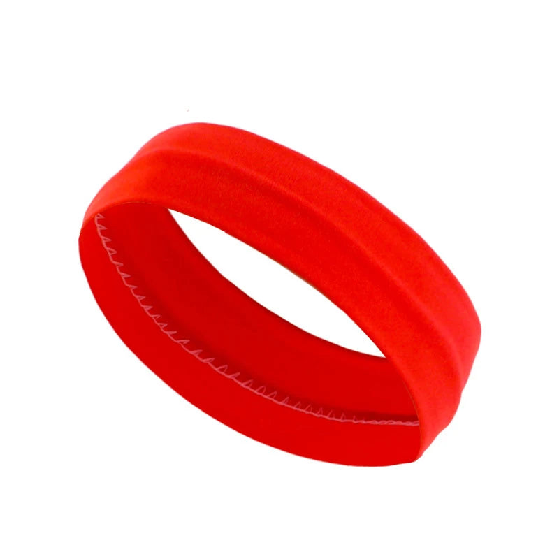 Stretch Sports Headband Set – Non Slip Wide Workout Headbands for Women & Men
