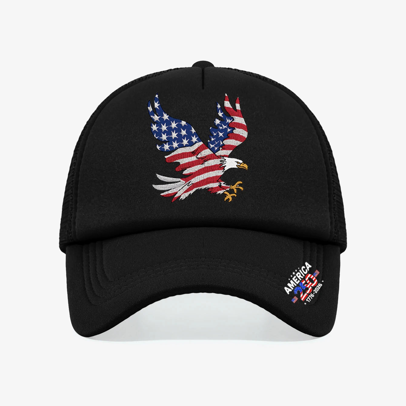 USA Eagle Print Baseball Cap – Adjustable Patriotic Hat