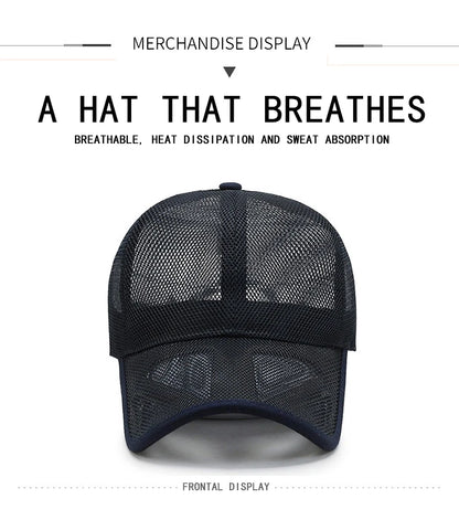 Skull Tactical Trucker Hat – Breathable Mesh Military Baseball Cap