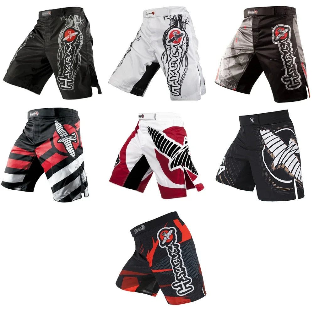 Men’s MMA Fight Shorts – Lightweight Grappling Training Shorts for Boxing, BJJ & Martial Arts Workout