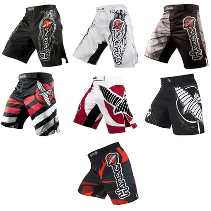 Men’s MMA Fight Shorts – Lightweight Grappling Training Shorts for Boxing, BJJ & Martial Arts Workout