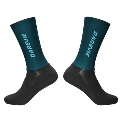Cycling Compression Socks – Breathable Athletic Crew Socks for Running & Sports