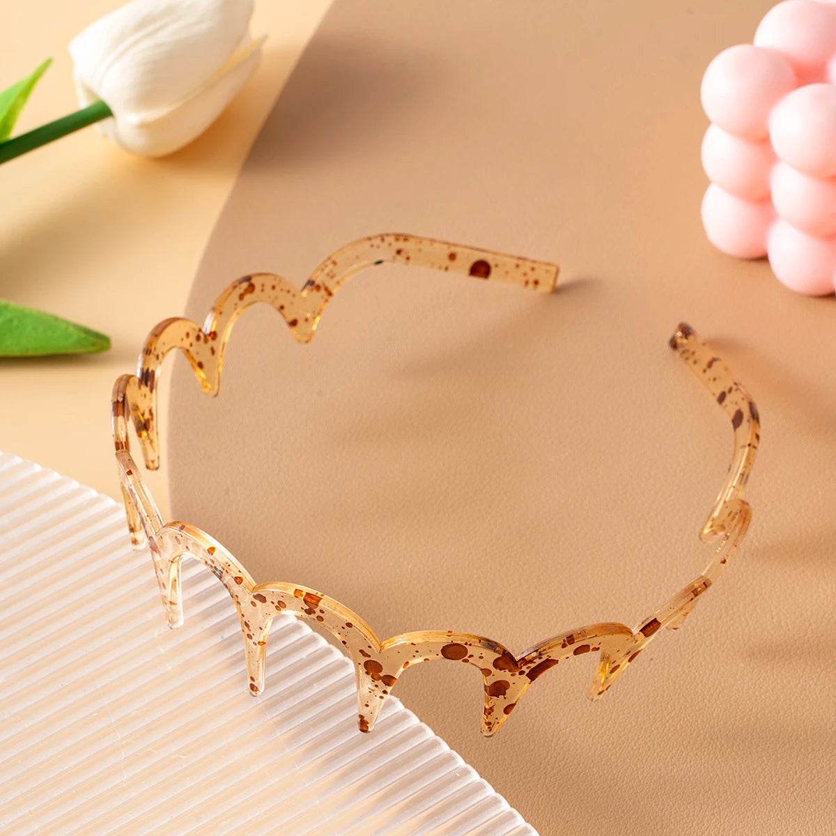 Wave Metal Headband – Vintage Zigzag Hair Hoop for Women Trendy Hair Accessory