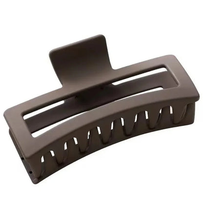 Minimalist Matte Hair Claw Clip – Large Geometric Hair Clip for Women Korean Style Hair Accessories