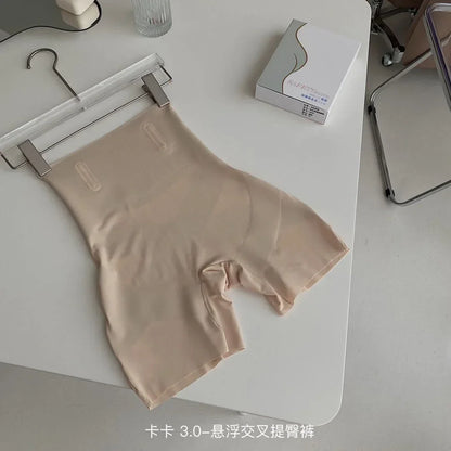 High Waist Butt Lifter Shapewear Shorts – Seamless Tummy Control Slimming Panties