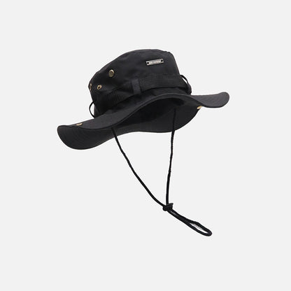 Wide Brim Outdoor Bucket Hat – UV Protection Fishing & Hiking Sun Hat