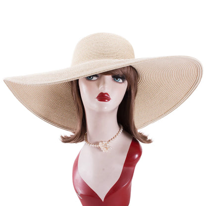 Women’s Oversized Wide Brim Floppy Sun Hat – Summer Beach Hat