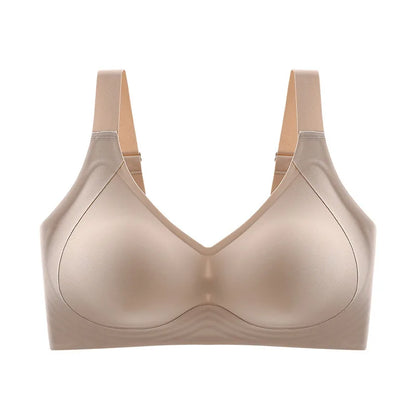 FallSweet Push UP Bra for Women Seamless Plus Size Bras Thin Cup Wireless Bralette Sexy Brassiere Femme M-6XL