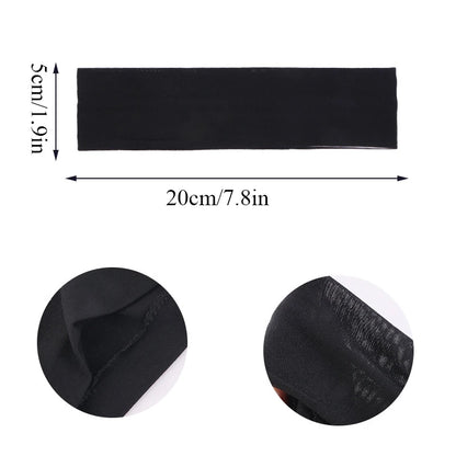 Stretch Sports Headband Set – Non Slip Wide Workout Headbands for Women & Men