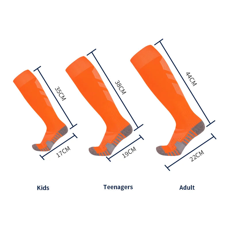 Compression Soccer Socks – Knee High Athletic Football Sports Socks